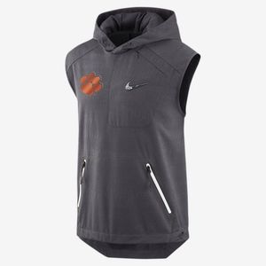 New Nike Clemson Tigers Pre Game Vest Sz M